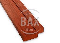 Padouk hout geschaafd 55mm dik