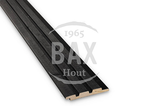 18x125mm Zwart (Triple)